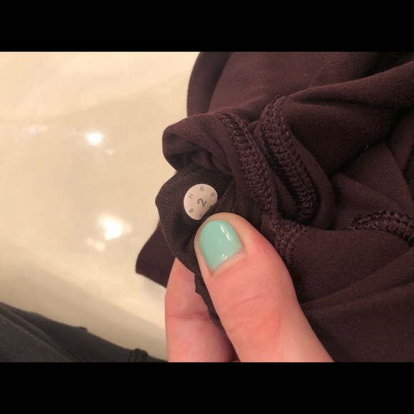 lululemon athletica Pants - Burgundy Lululemon Align Crop | 2